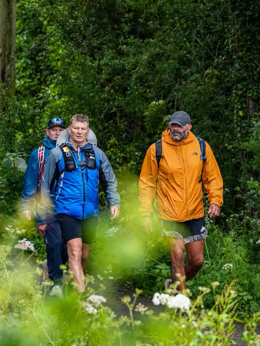 Walkers on the Fosse Way
