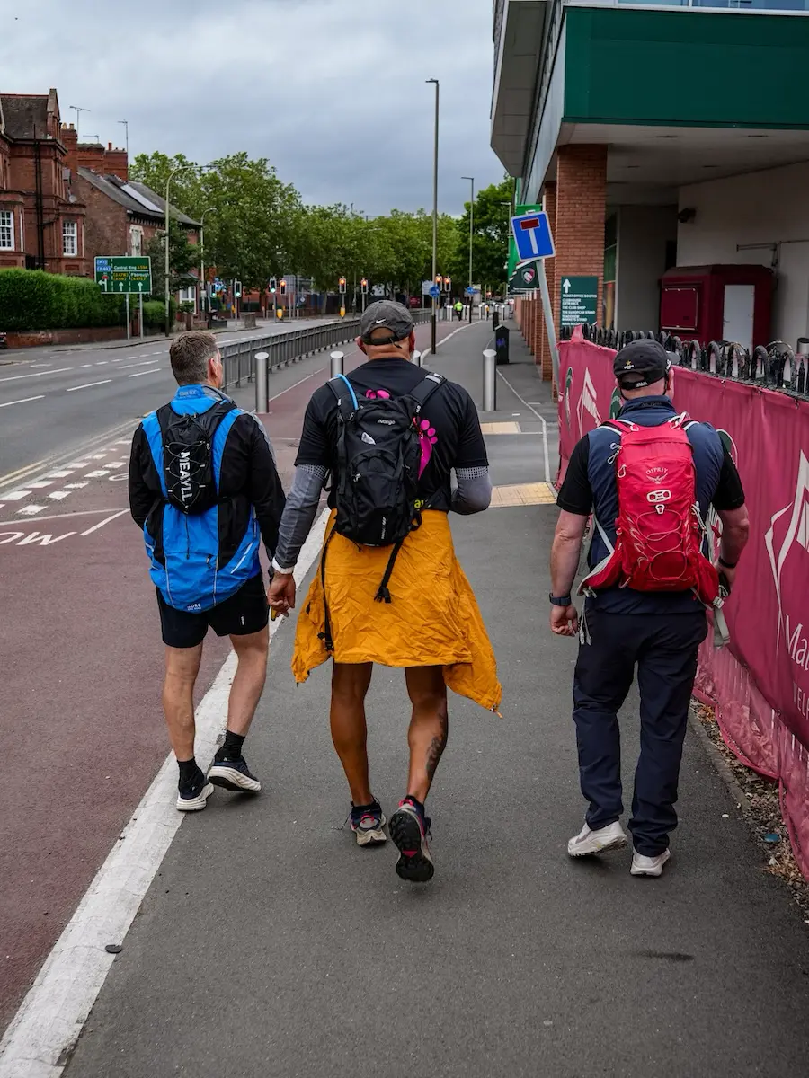Walk starting