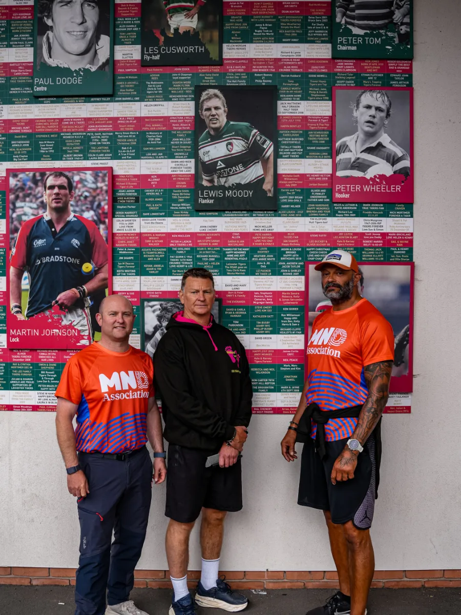 Lewis Moody and team
